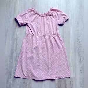 Pink Polka Dot Kids Dress